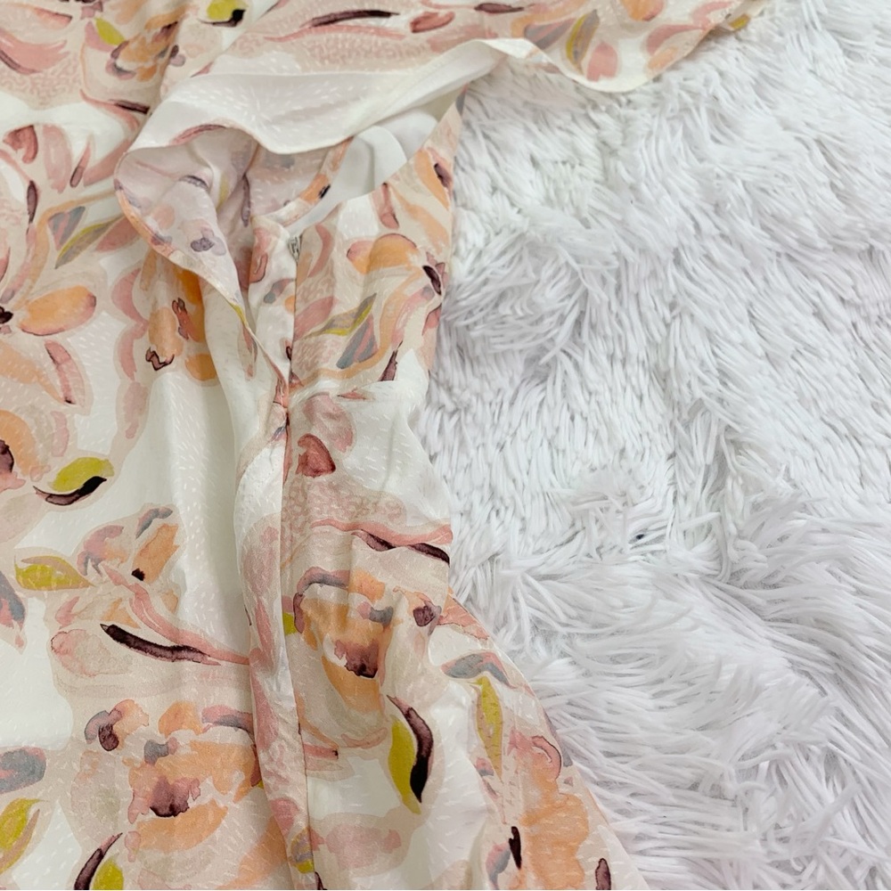 Joie‎ NWT short sleeve B neck Hunter Floral Shift Dress - Picture 8 of 12